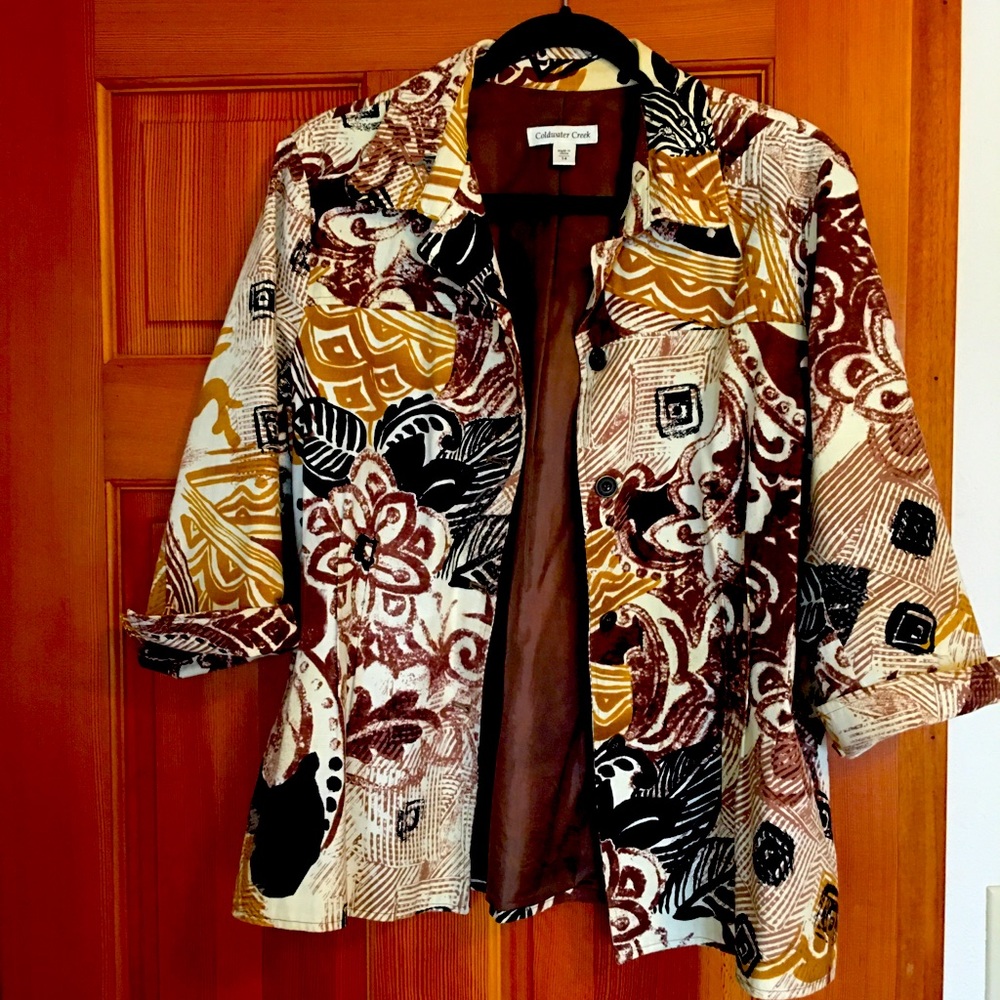 Lightweight lined jacket Coldwater Creek